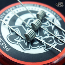 Square Style Handmade 4-Ply MTL Ribbon Clapton Coils