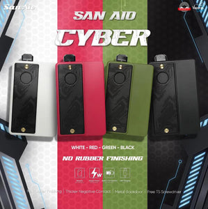 100% Authentic San Aio Cyber Kit - GerobakVapor x VaperzCloud