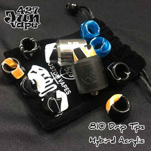 Quality Acrylic 810 Drip Tips Hybird Pattern