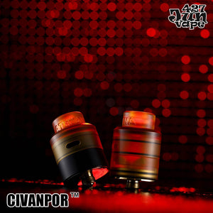 100% Authentic Civanpor Atena 24mm RDA PEI Style Good Flavor Free Shipping