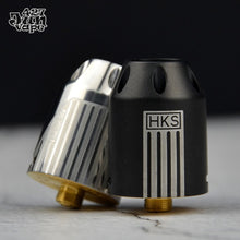 100% Authentic CMS HKS SQV RDA 24mm Engine Style Hidden Supplementary Airflow Free Ship To USA
