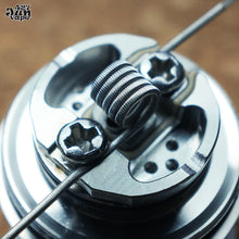 Handmade Double Surrounded Square Ribbon Donald MTL Coils