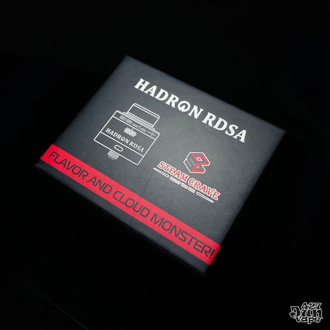 100% Authentic Steam Crave Hadron RDSA