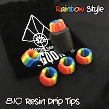 Superior 810 Rainbow Resin Drip Tip Extremely Heat Resistance