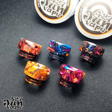 Quality 810 Size Colorful Stable Wood Style Resin Drip Tip