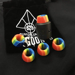 Superior 810 Rainbow Resin Drip Tip Extremely Heat Resistance