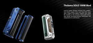 100% Authentic Lostvape Thelema Solo 100W Box Mod ( Leather/Wood Style )