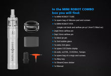100% Authentic Steam Crave Mini Robot Combo Kit