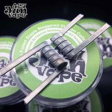 Handmade High Quality Fused Staple Staggerton Coils
