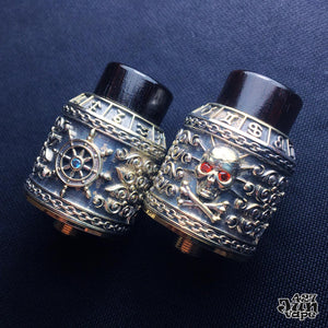 100% Authentic Pirate RDA V2 Ancient Engraving Style Micro Airflow Holes Design