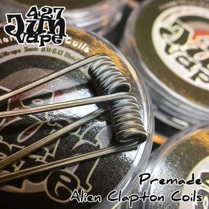 Handmade Mixture Alien Clapton Coils Ni80 Mixed Ni90 Amazing Flavor